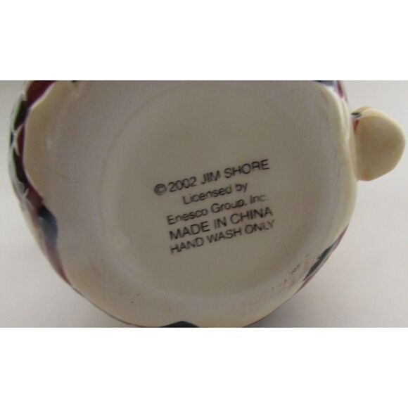 Jim Shore 2002 vintage Santa Claus creamer small pitcher Christmas dining - Picture 6 of 7